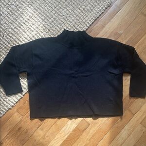 Quince Mock Neck Sweater